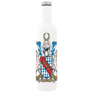Coat of Arms Bottle Flask